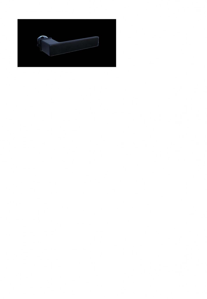 Ручка Alemar A5219-18 MATT BLACK